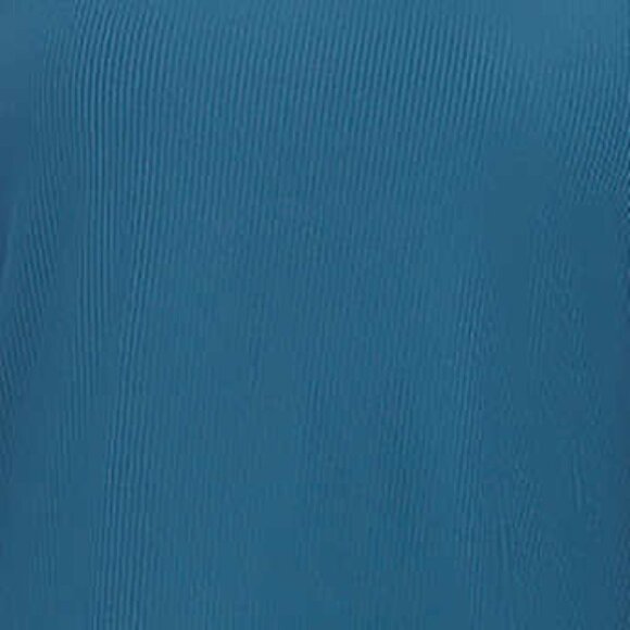 NWOT Danskin Ribbed Long Sleeve Top | Teal - Picture 9 of 9